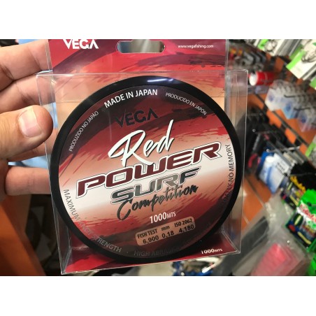VEGA POWER RED SURF COMPETICION 1000MTS
