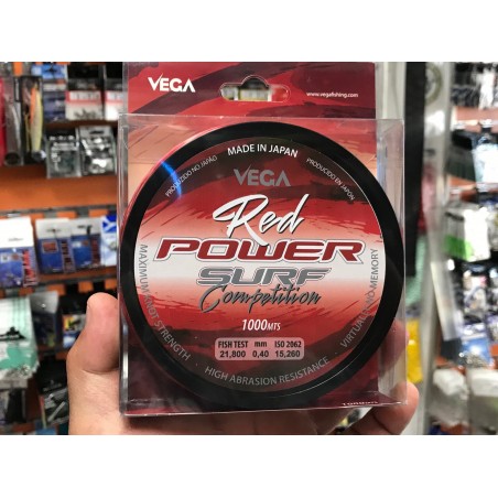 VEGA POWER RED SURF COMPETICION 1000MTS